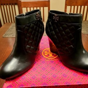 Tory Burch women's Leila 100MM wedge Bootie